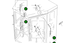 Отвал 23D-950-4140 Komatsu