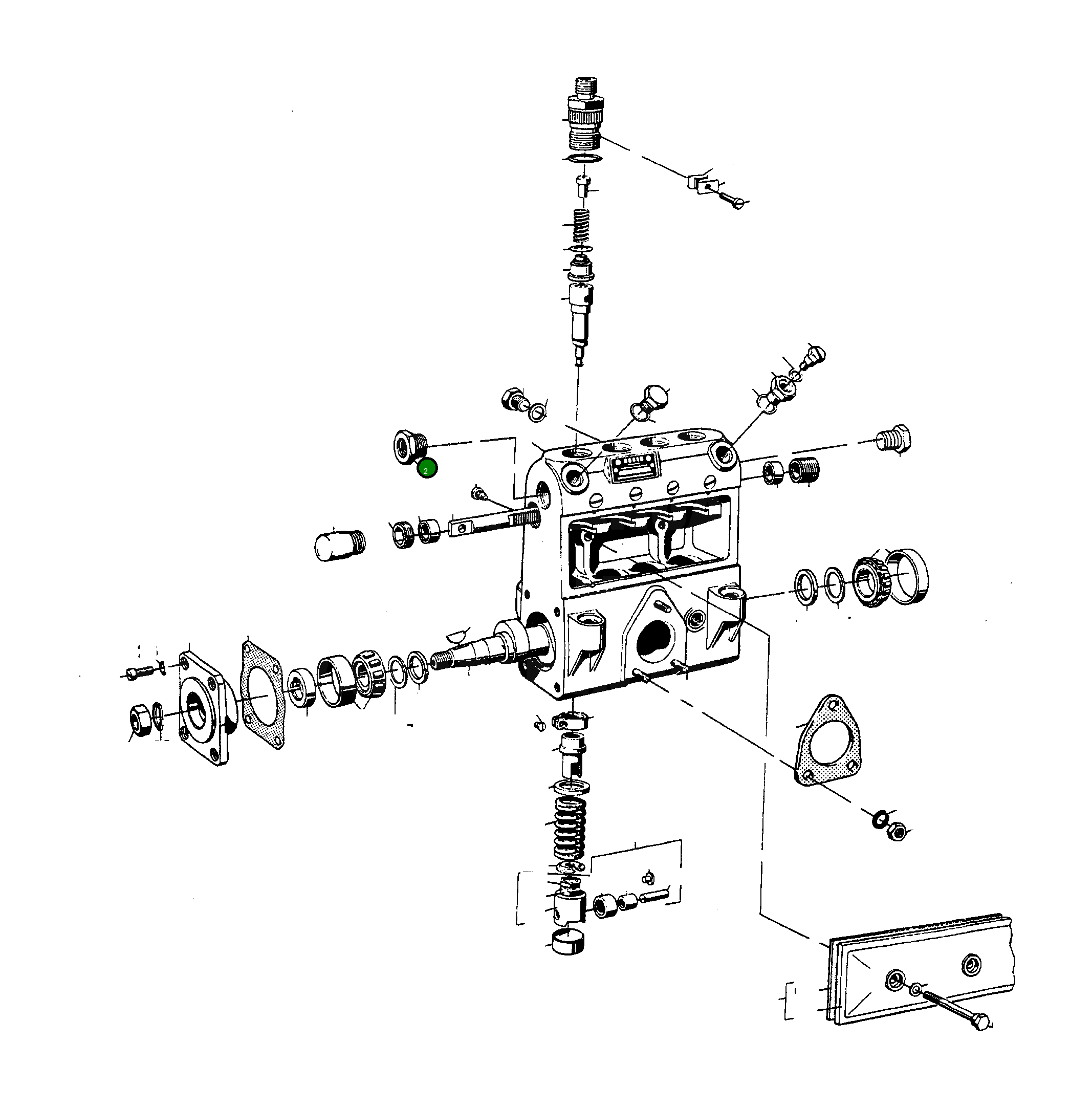 Шпилька 3237285M1 Komatsu