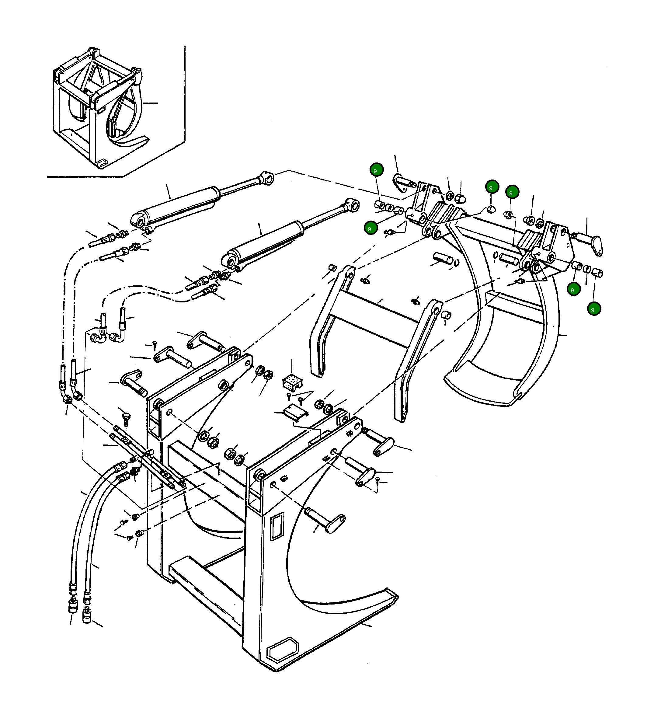 Втулка 3230181M1 Komatsu