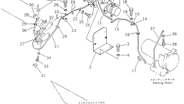 Кронштейн 566-61-47531 Komatsu