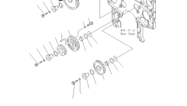 Упорный подшипник 6162-33-6470 Komatsu
