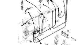 Шланг в сборе NW 16x950 lg 440 169 40 Komatsu