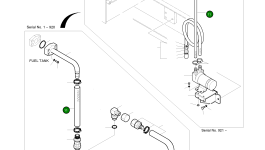 Шланг 2185-1247D51 Komatsu