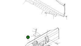 Отвал в сборе 11Y-72-15102 Komatsu
