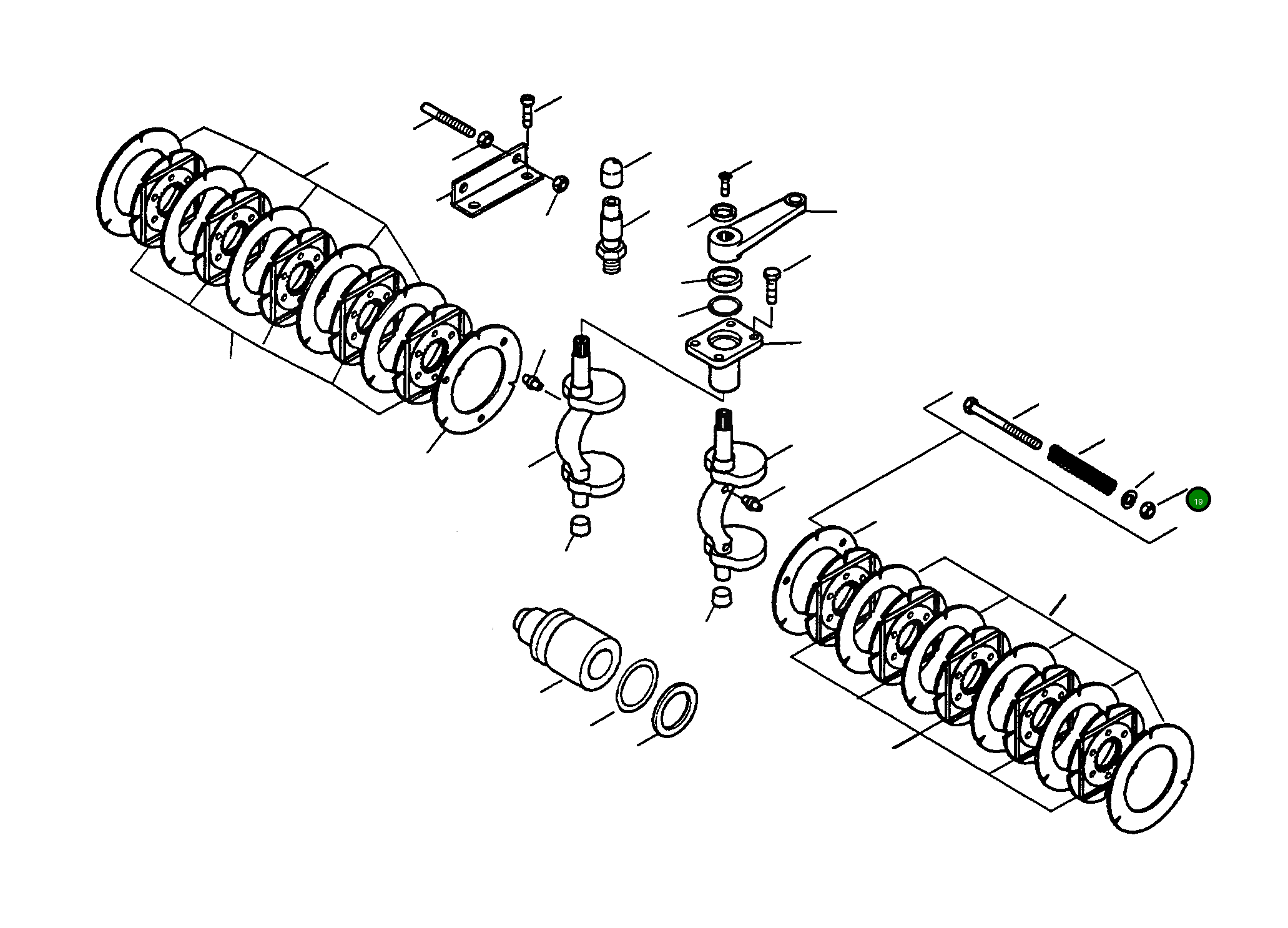 Гайка 4918311M1 Komatsu