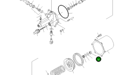 Гайка 23F-44-12480 Komatsu
