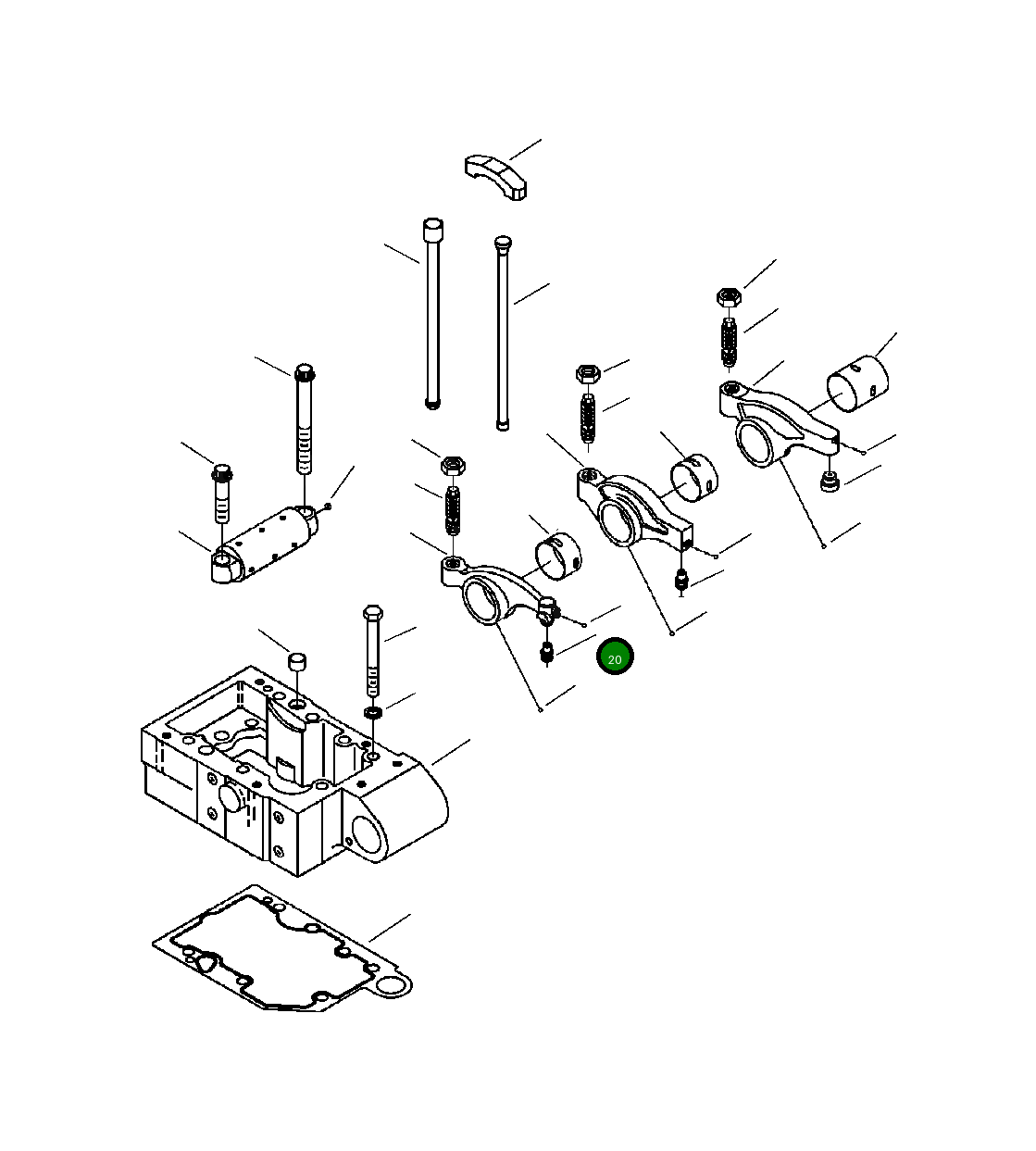 Шарик коромысла 1310 952 H1 Komatsu