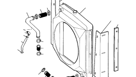 Хомут 397 257 R1 Komatsu