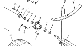 Шина M711075980000 Komatsu