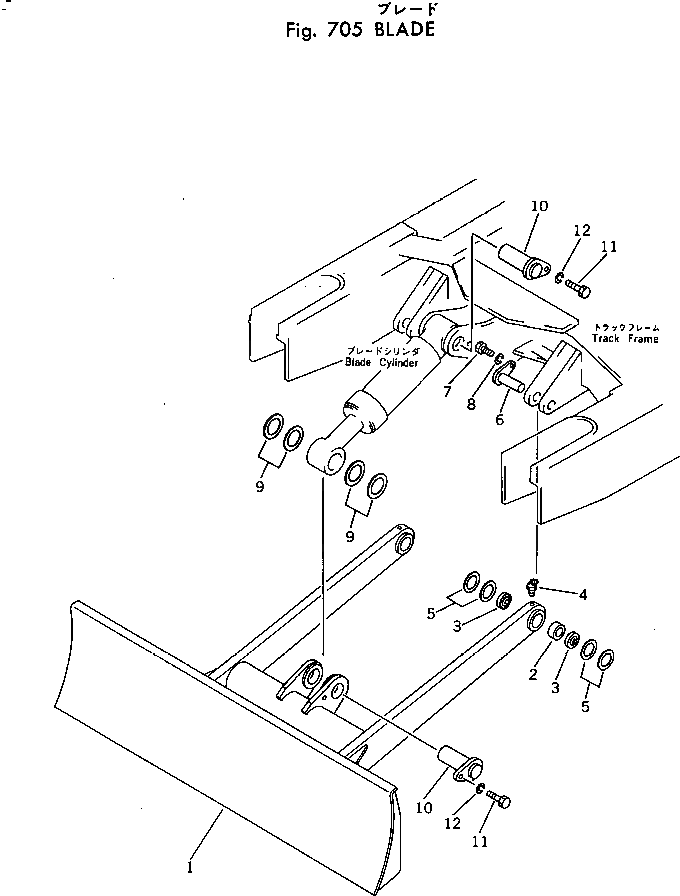 Палец 20S-71-11210 Komatsu