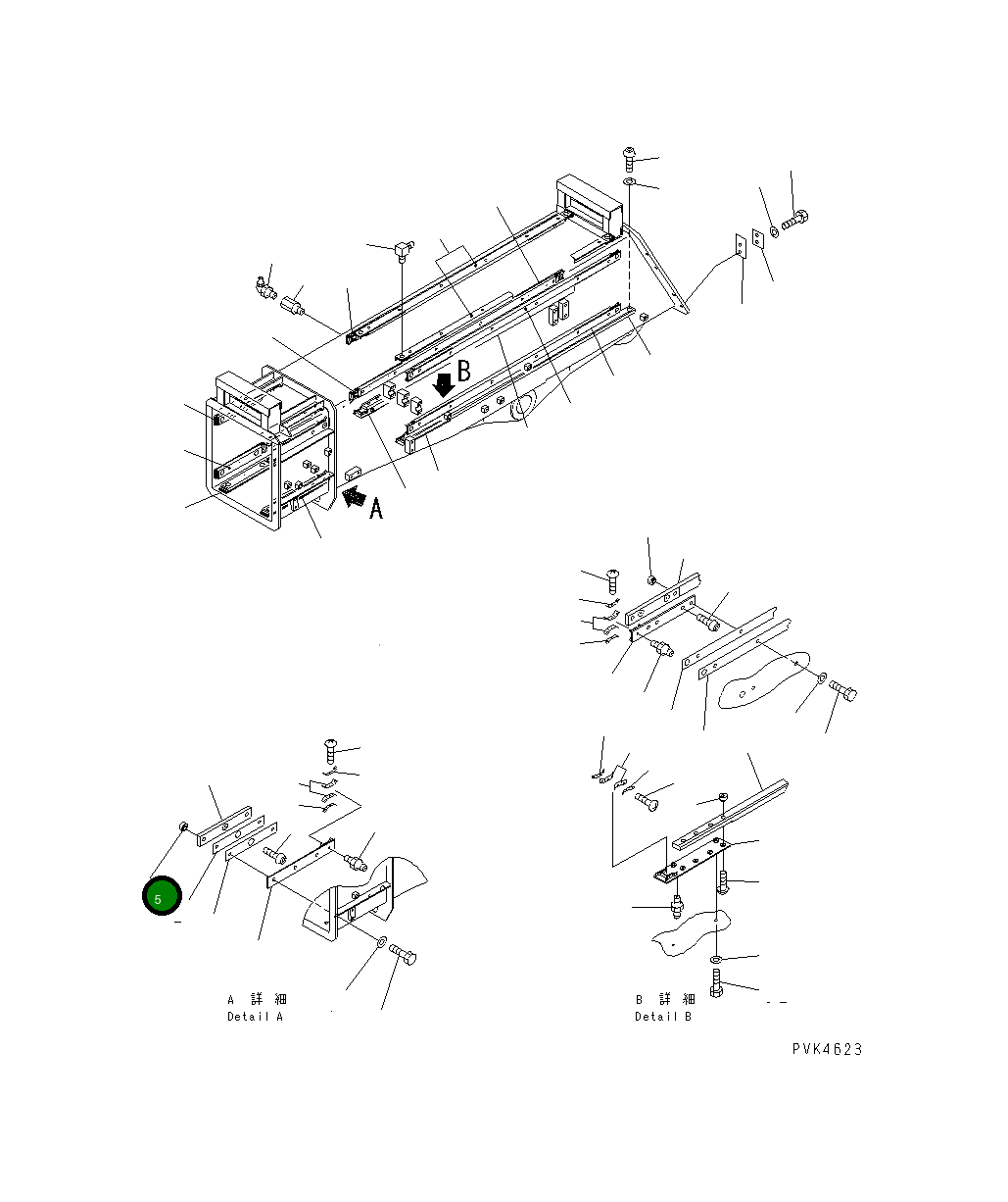 Гайка 20Y-957-1210 Komatsu