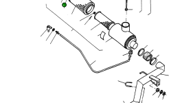 Гайка 3074346M1 Komatsu