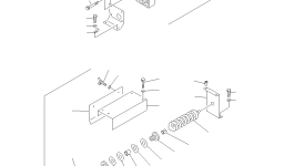 Гайка TA02111050 Komatsu