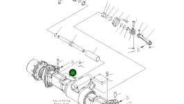 Гайка 20K-23-31510 Komatsu