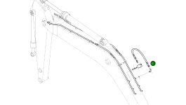 Шланг(ST-ST), 3/4 184D2026D90 Komatsu