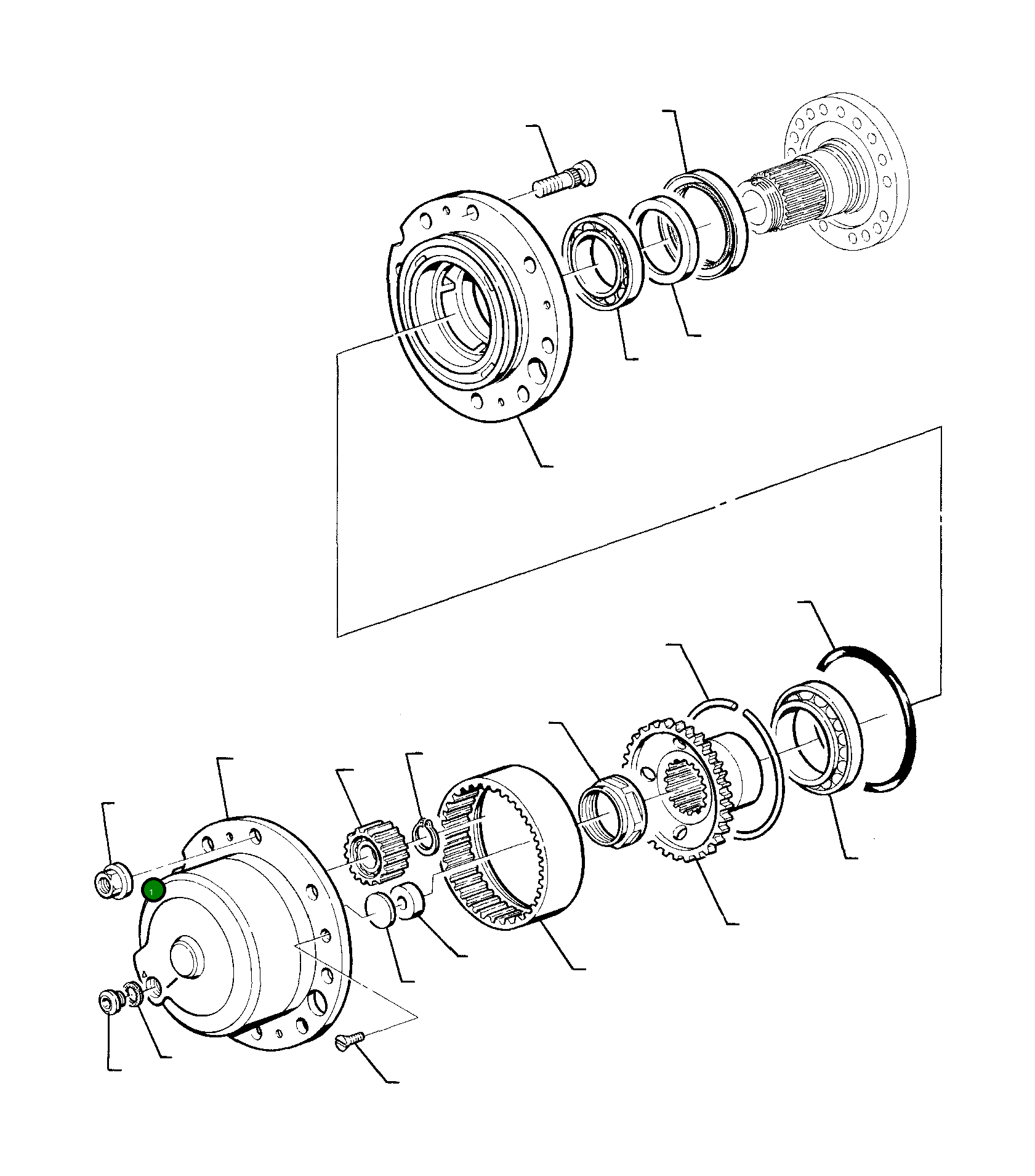 Гайка MI3140983 Komatsu