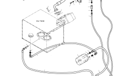 Шланг PF1/4-575L 2184-1036D6 Komatsu