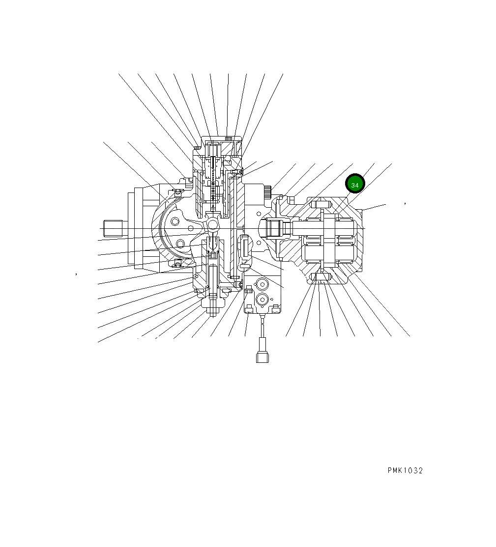 Шайба TM8130-002 Komatsu
