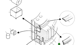 Обойма подшипника 642 501 40 Komatsu