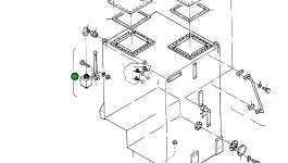 Шаровой кран 368 190 40 Komatsu