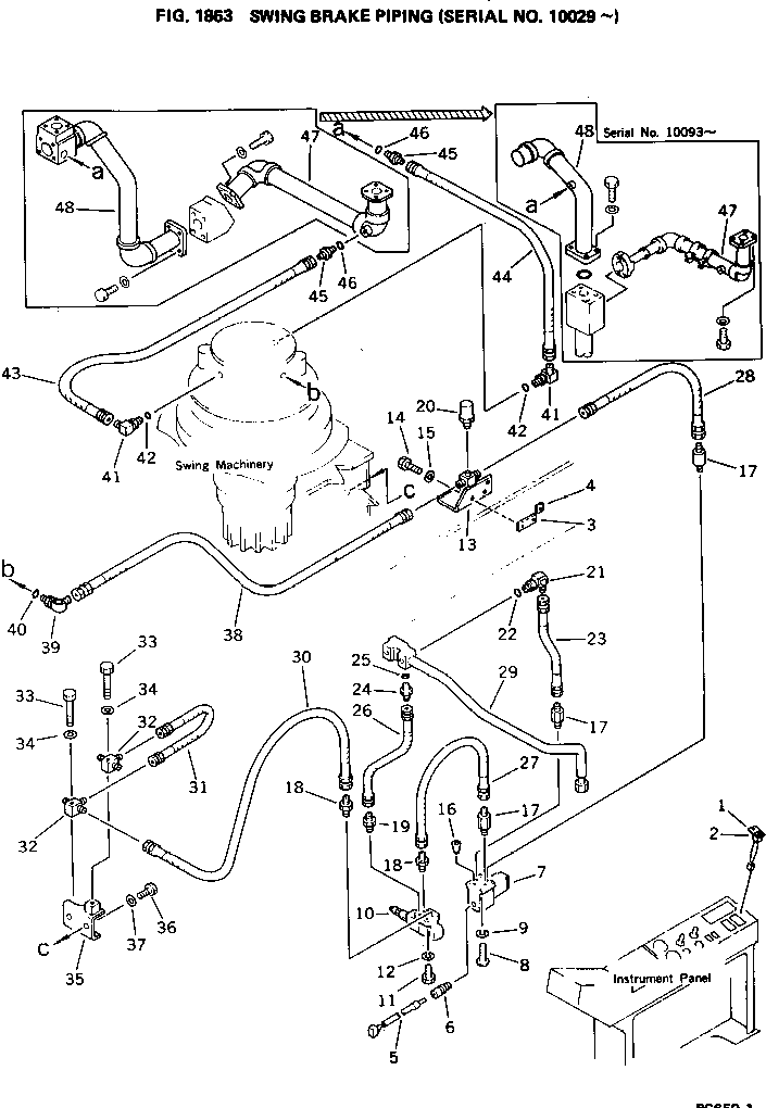 Трубка 209-62-37520 Komatsu