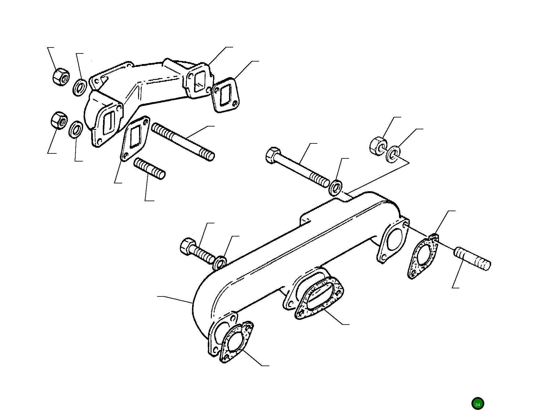 Шпилька PK2217245 Komatsu