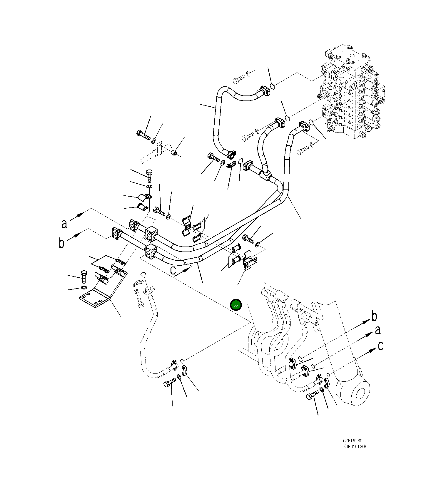 Хомут 207-62-71330 Komatsu