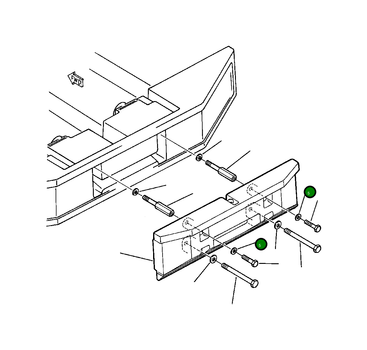 Шайба 424-975-1141 Komatsu