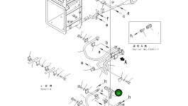 Хомут 203-957-6690 Komatsu