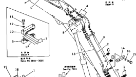 Шланг 202-966-5520 Komatsu