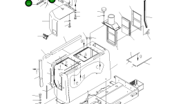 Шайба 17A-54-45440 Komatsu