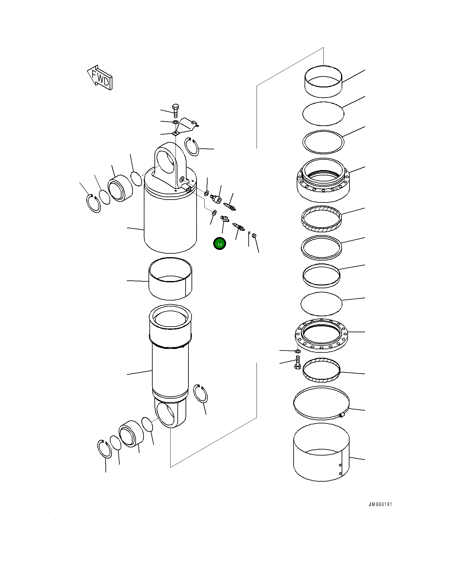 Клапан 561-50-8A210 Komatsu