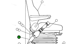 Страховочный ремень PB7240 Komatsu