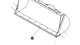 Режущий отвал 417-70-A1150 Komatsu