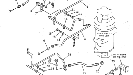 Шланг 22W-44-13180 Komatsu