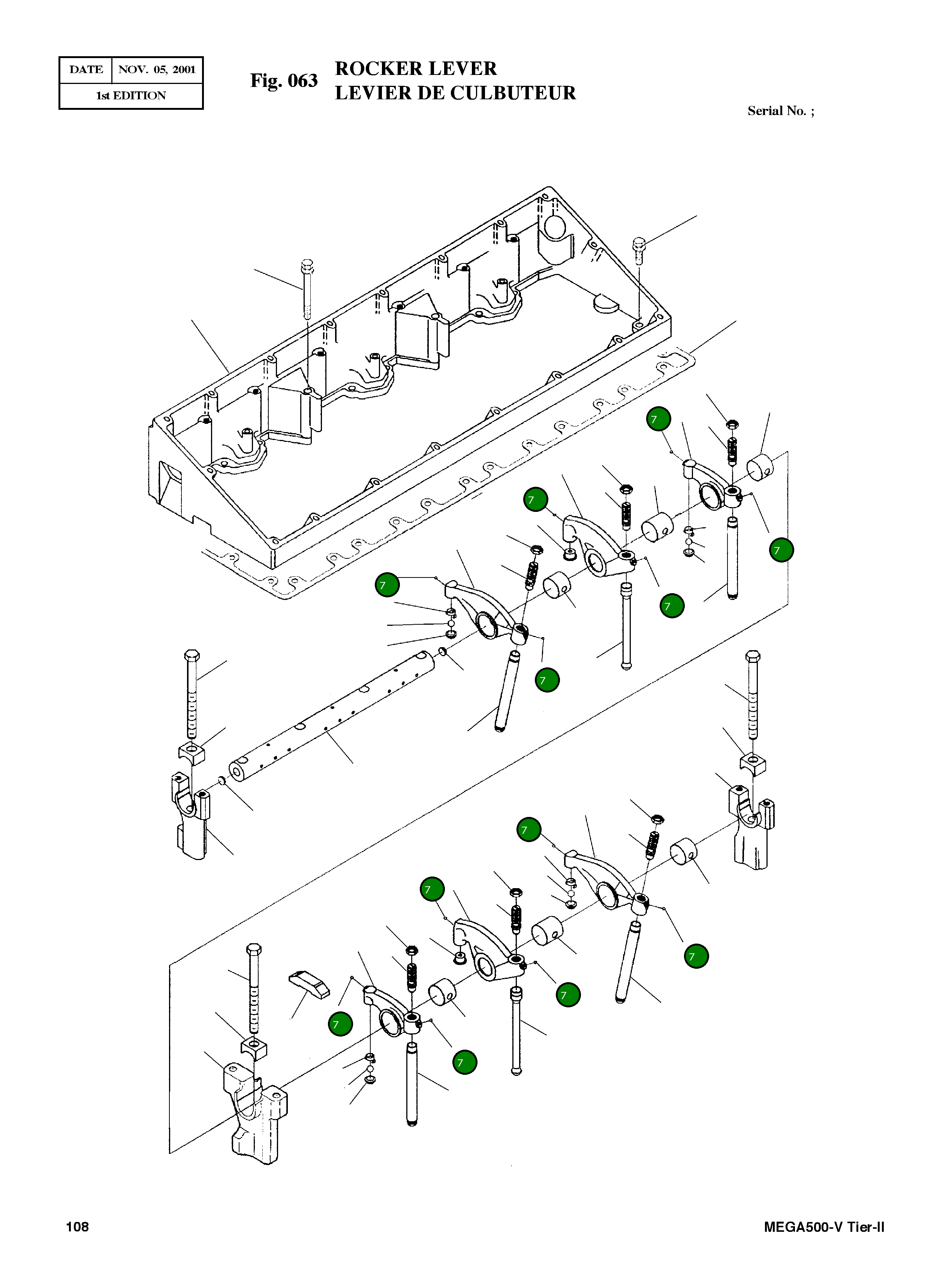 Шарик-пробка 3067941 Komatsu