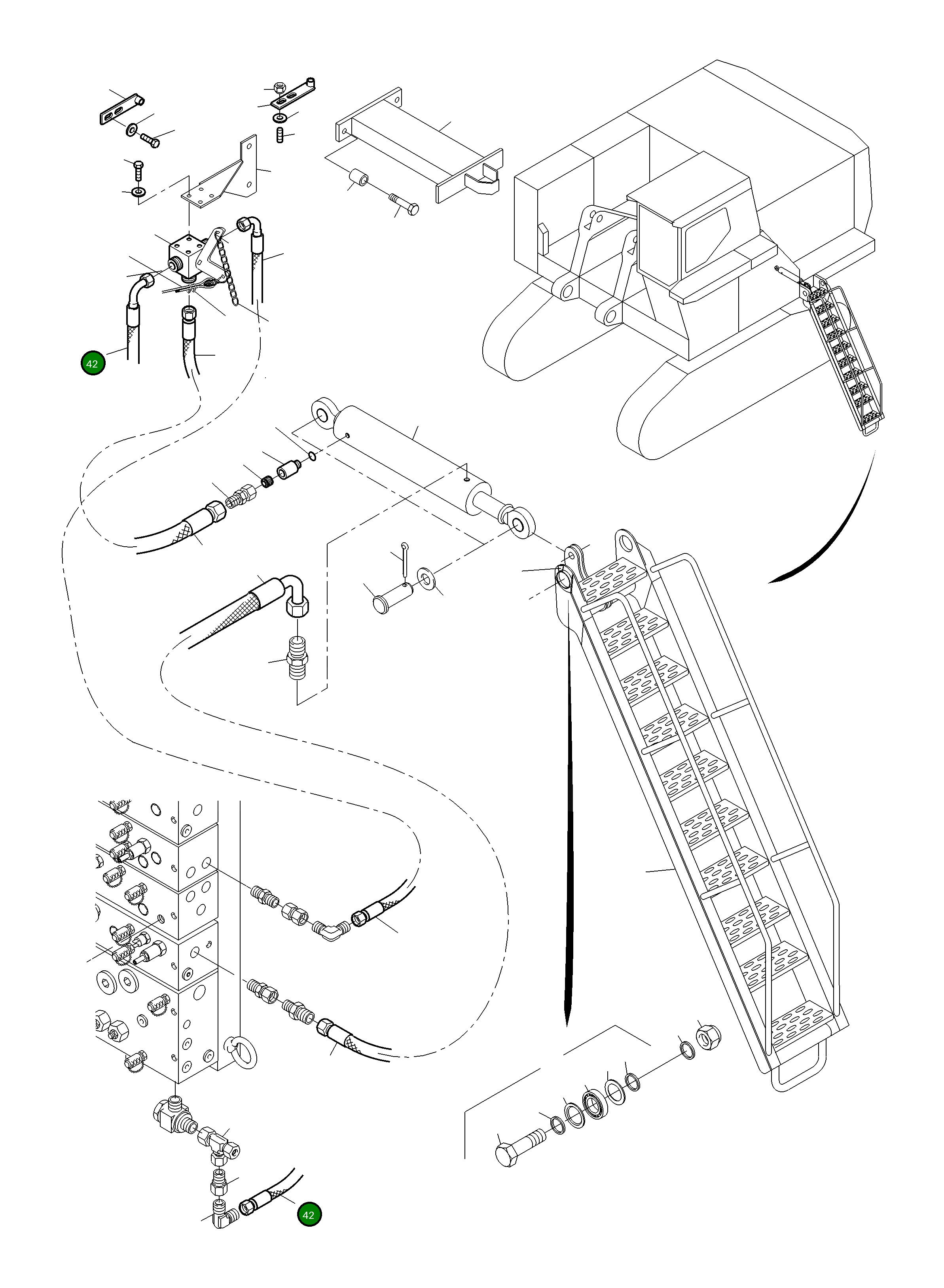 Шланг DN 10 x 9400 520 047 98 Komatsu