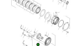 Шпилька 01144-32090 Komatsu