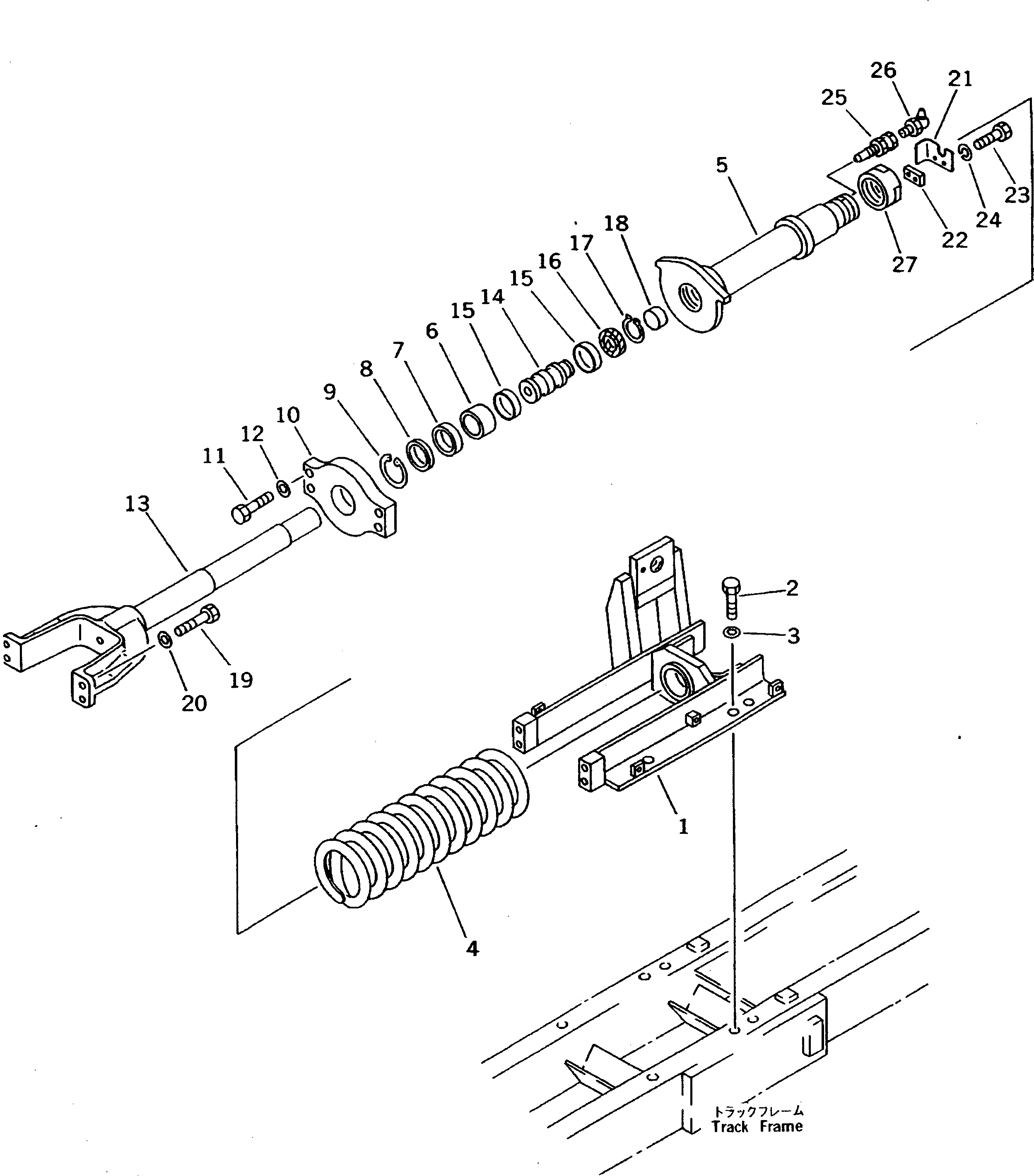 Проставка 113-30-24250 Komatsu