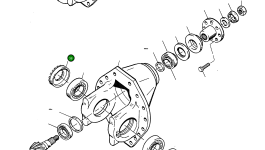 Гайка 3232262M1 Komatsu