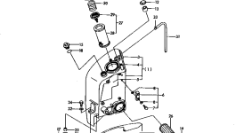Уплотнительное кольцо YM24321-001050 Komatsu