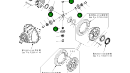Гайка 569-22-21950 Komatsu