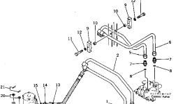 Трубка 203-62-31594 Komatsu