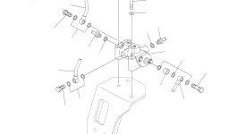 Шарнир 6262-61-9250 Komatsu