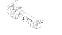 Шайба  01643-30823 Komatsu