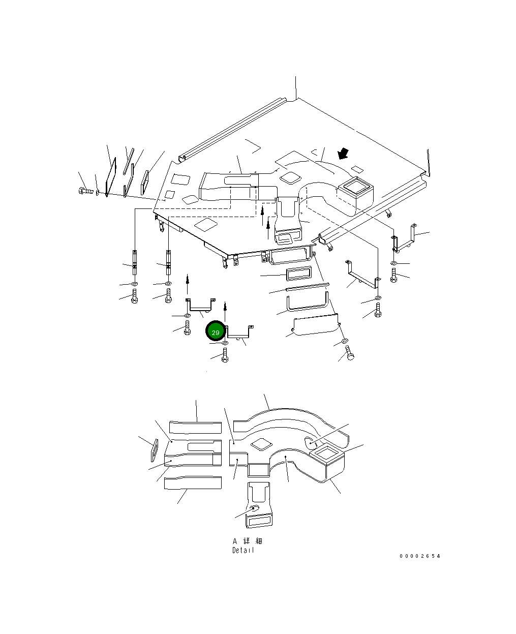 Хомут \9\419-07-H1180 Komatsu