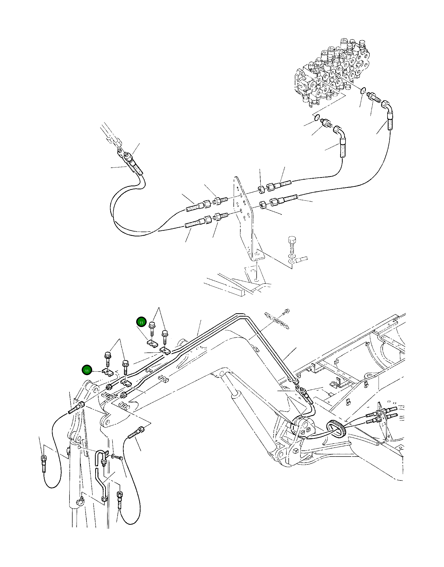 Хомут 393024007 Komatsu