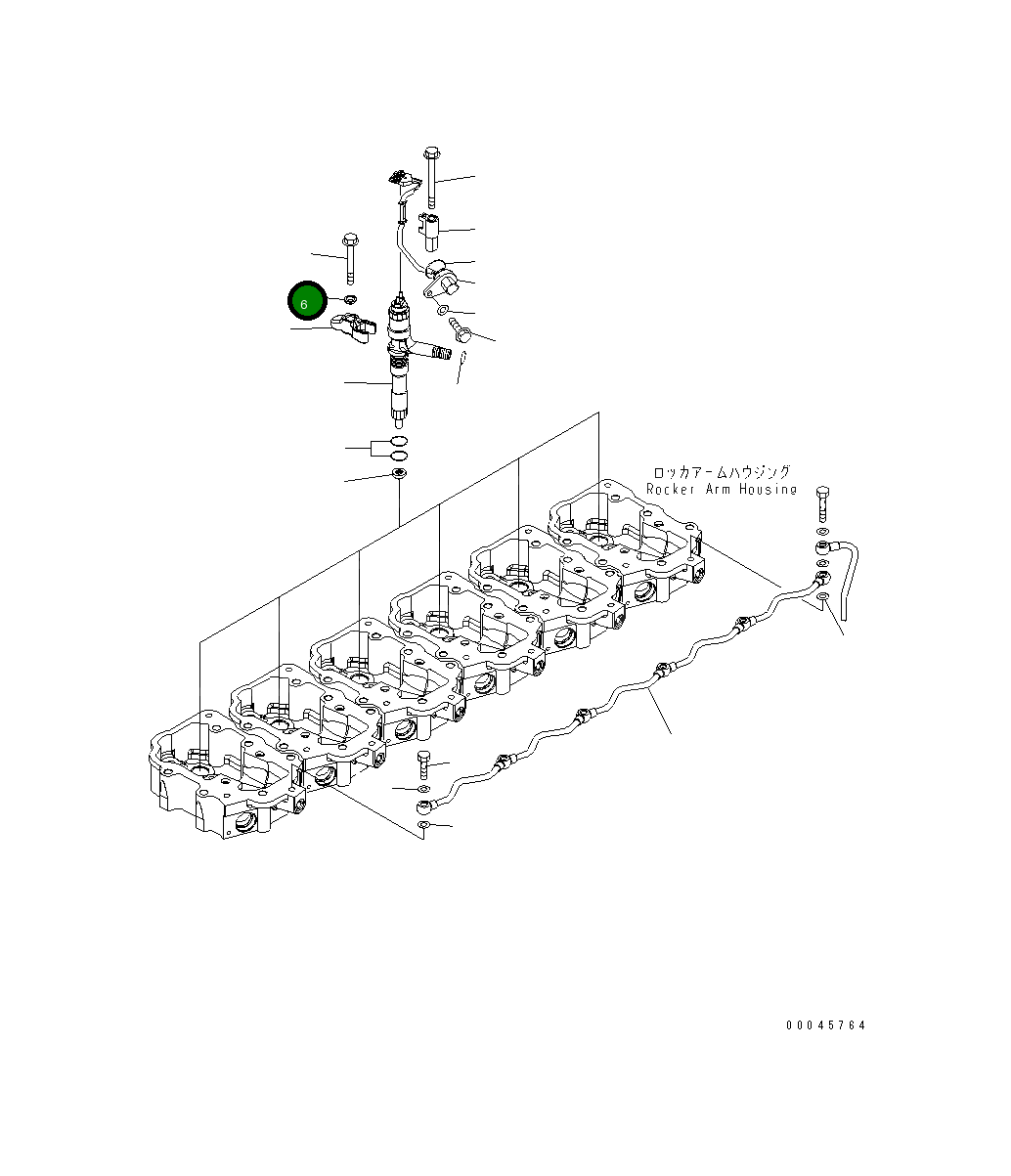 Шайба 6217-71-1140 Komatsu