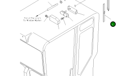Отвал 23D-950-5580 Komatsu