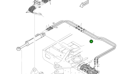 Шланг PF3/8-1550L DS2055238 Komatsu